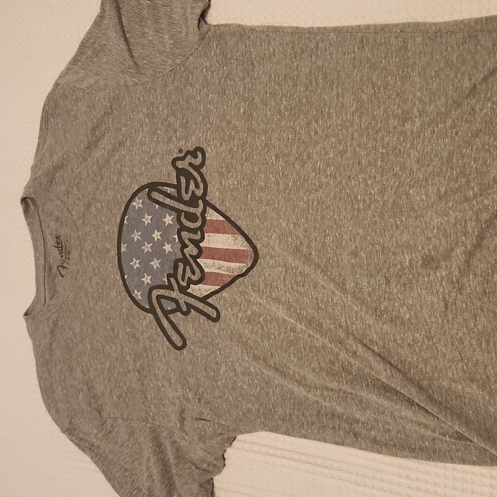 Xl fender gray t shirt